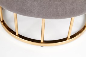 MINTY stool, color: grey DIOMMI V-CH-MINTY-PUFA-POPIEL