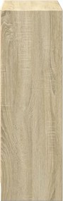 vidaXL Βιβλιοθήκη Χρώμα Sonoma Δρυς 40 x 24 x 75 εκ. από Μοριοσανίδα