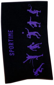 Πετσέτα Γυμναστηρίου (90x160) Sb Home Sport Time Lilac