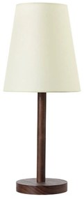 Επιτραπέζιο Φωτιστικό TF176731TWB Beige Wood, Fabric