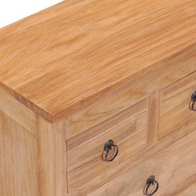 vidaXL Μπουφές 50 x 30 x 90 εκ. από Μασίφ Ξύλο Teak