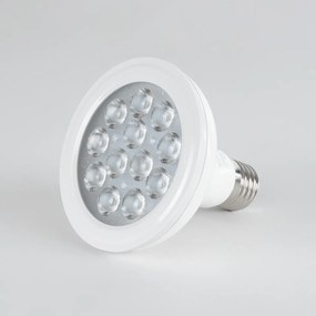 GloboStar 60090 Λάμπα LED E27 PAR30 Σποτ 12W 1200lm 36° AC 220-240V IP20 Φ9.5 x Υ9.5cm Ψυχρό Λευκό 6000K Dimmable - 3 Χρόνια Εγγύηση