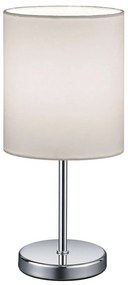 Επιτραπέζιο Φωτιστικό Jerry R50491001 Chrome RL Lighting Metal, Fabric