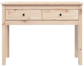 vidaXL Τραπέζι Κονσόλα 100x35x75 εκ. από Μασίφ Ξύλο Πεύκου