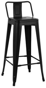 ΣΚΑΜΠΟ BAR ΜΕΤΑΛΛΙΚΟ MELITA ME ΠΛΑΤΗ ΜΑΥΡΟ ΜΑΤ 43Χ43Χ95Υεκ. HM8643.22