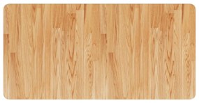 vidaXL Πάγκος Μπάνιου Ανοιχτό Καφέ 100x50x2,5 εκ. Επεξ. Μασίφ Ξύλο