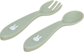 Κουτάλι + Πιρούνι (Σετ) Miffy Koko Green 69-24716