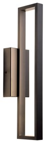 Απλίκα Τοίχου LED Aca Aelia PN30LEDW40BK Black Matt