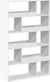 vidaXL Βιβλιοθήκη Λευκή 100x33x156,5 εκ. από Επεξεργασμένο Ξύλο