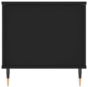 vidaXL Τραπεζάκι Σαλονιού Μαύρο 90x44,5x45 εκ. Επεξεργασμένο Ξύλο