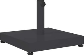 vidaXL Βάση ομπρέλας Σκούρο Γκρι 45 x 45 x 31,5 εκ.