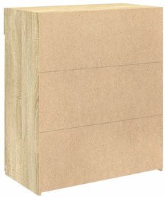 vidaXL Ντουλάπι Sonoma Δρυς 80x42,5x93 εκ. από Επεξεργασμένο Ξύλο