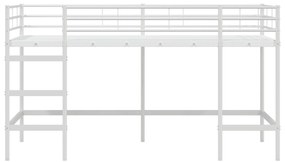 vidaXL Λευκό 90 x 200 cm