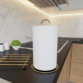 Paper Towel Holder Havlu Kağıt Rulo Peçetelik Gold