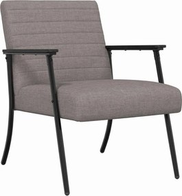 vidaXL Πολυθρόνα Taupe 59 x 75 x 78 εκ ύφασμα