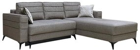 Corner Sofa Antigone Fylliana Brown 265x190x94 cm