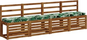 vidaXL Μαξιλάρια Πάγκου 2 Τεμαχίων VUGHT 2 pcs 100% Πολυεστέρας