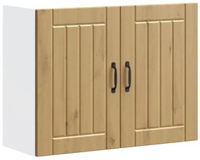 ντουλάπι τοίχου κουζίνας "Lucca" Artisan Oak Engineered Wood - Καφέ