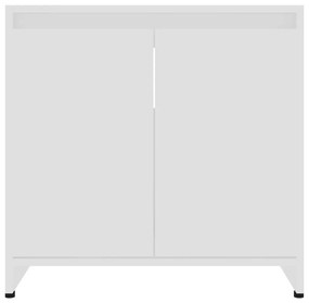 Ντουλάπι Νιπτήρα Λευκό 60 x 33 x 61 εκ. από Επεξ. Ξύλο - Λευκό