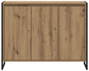 vidaXL Βοηθητικό ντουλάπι Καρυδιά Χειροποίητης Εργασίας