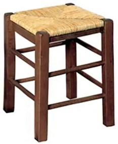 Σκαμπώ H50cm ΤΑΒΕΡΝΑΣ Ψάθα Εμποτ.Καρυδί