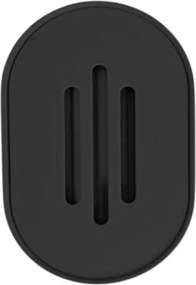 Σαπουνοθήκες μπάνιου πλαστικές - Σετ 9pcs - Black - 21790