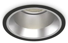 Χωνευτό Σποτ Φωτιστικό Οροφής LED 15W Μαύρο IP54 3000K Off 266558 Ideal Lux 266558