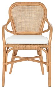 Καρέκλα Γραφείου Home ESPRIT Φυσικό