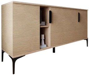 Μπουφές Tajesy 197-000211 180x40x78cm Oak Μοριοσανίδα, Μελαμίνη
