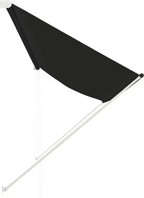 vidaXL Τέντα Συρόμενη Ανθρακί 350 x 150 εκ.