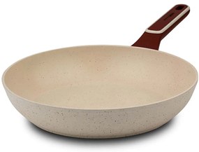 Τηγάνι Αντικολλητικό Terrestrial 10-144-305 Φ30cm Beige Nava 30cm Αλουμίνιο