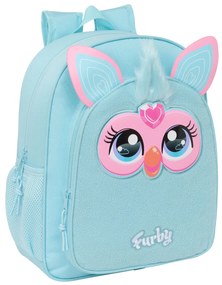 Σχολική Τσάντα Furby Sky μπλε 32 x 38 x 12 cm