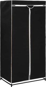 vidaXL Ντουλάπες 2 τεμ. Μαύρες 75x50x160 εκ.