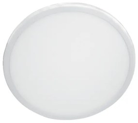 Φωτιστικό Πάνελ Χωνευτό LED 19W Λευκό 4000K 1500Lm Slim 2,5cm Φ23cm FLEXI1940RW ACA FLEXI1940RW Λευκό