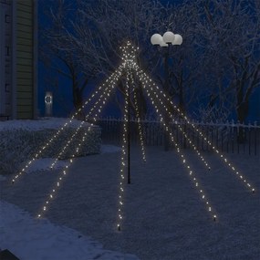 vidaXL Χριστουγεννιάτικο Δέντρο από Φωτάκια Εσ/Εξ Χώρου 2,5 μ. 400 LED