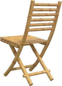 vidaXL Πτυσσόμενες Καρέκλες 6 τεμ. 43x54x88 εκ. Μπαμπού