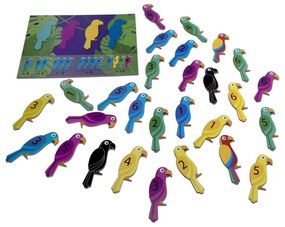 Εκπαιδευτικό Παιχνίδι Bs Toys Παπαγάλοι Αριθμητικής