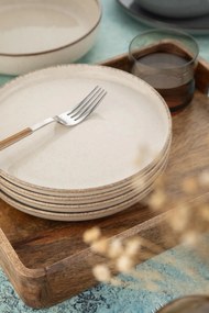 Dinner Set (16 Pieces) MOD16YS730K57B Anthracite
Cream