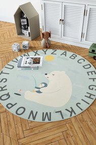 Χαλί Woopamuk095 625HFT2135 Blue Conceptum Hypnose 90X90cm Round