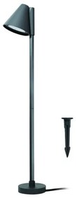Επιδαπέδιο Φωτιστικό Κολώνα GU10 20W IP65 Γκρι LG2134G-600 ACA-LG2134G-600-Ανθρακί LG2134G-600