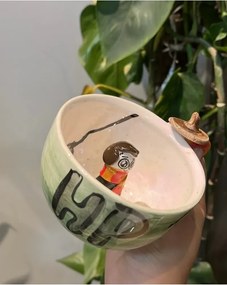 Κούπα από κεραμικό με φιγούρα Χάρι Πότερ Χακί