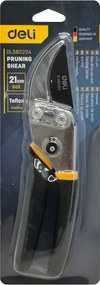DELI κλαδευτήρι DL580204, teflon, ρυθμιζόμενο, 21cm