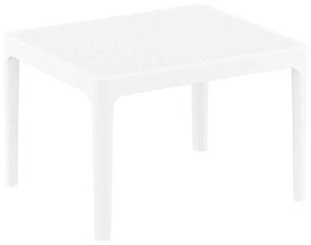 SIESTA SKY WHITE 50Χ60Χ40εκ. ΤΡΑΠΕΖΙ ΠΟΛ/ΝΙΟΥ 50Χ60Χ40εκ.20.0258