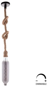 ΛΑΜΠΤΗΡΑΣ JHD-NW7775 LED FILAMENT 8W E27 3000K SMOKE COLOR DIMMABLE HM4055.03