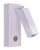 Απλίκα Φωτιστικό Τοίχου LED 3W Reading Light Διακόπτης Αφής Dave Homelighting-77-3519-Λευκό 77-3519