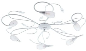 Φωτιστικό Οροφής - Πλαφονιέρα Led 97749 White Gerbera 2 Eglo Metal