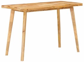 Τραπέζι φαγητού Φυσικό 100 x 55 x 75 εκ Στερεό ξύλο μάνγκο