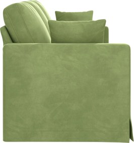 vidaXL Καναπές Ανοιχτό Πράσινο