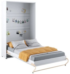 Κρεβάτι τοίχου Concept Pro Lenart AH109, 120x200, Πλαστικοποιημένη μοριοσανίδα,  Τάβλες για Κρεβάτι, 135x237x217cm