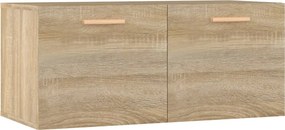 vidaXL Ντουλάπι Τοίχου Sonoma Δρυς 80x35x36,5 εκ. Επεξεργασμένο Ξύλο